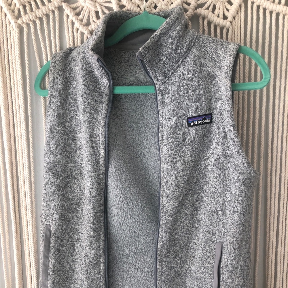Patagonia Gray Better Sweater Vest